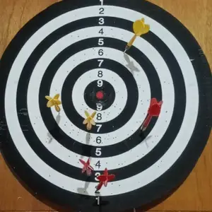 SPEEDS Dartboard 15inch Papan Lempar Panah Dart Panahan Dinding 004-2