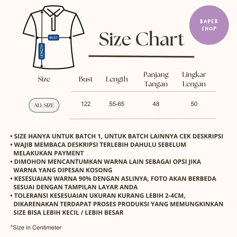 GEMPI LINEN BLOUSE WANITA 1