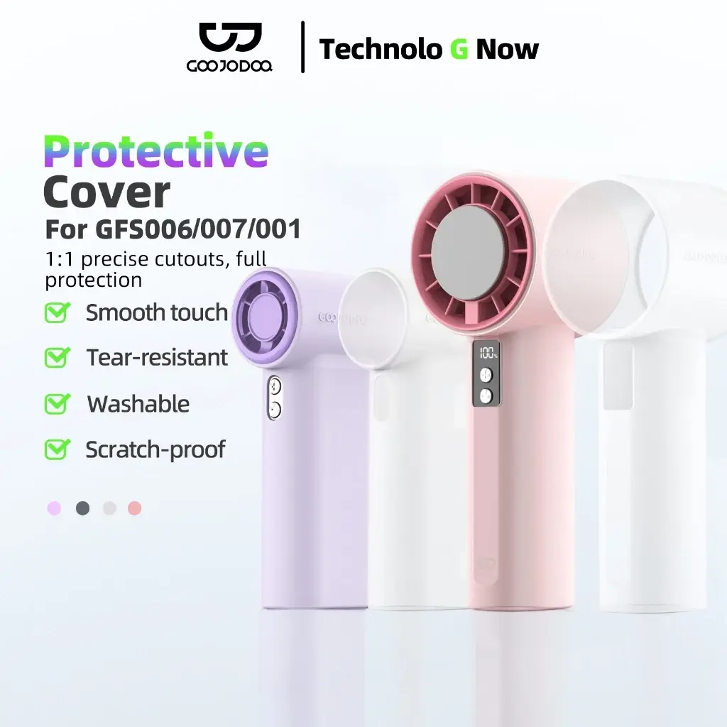 GOOJODOQ GFS001/GFS006/GFS007/GFS009/GFS010 High-speed kipas Protective Case Cover Silicone Protector Washable Protective