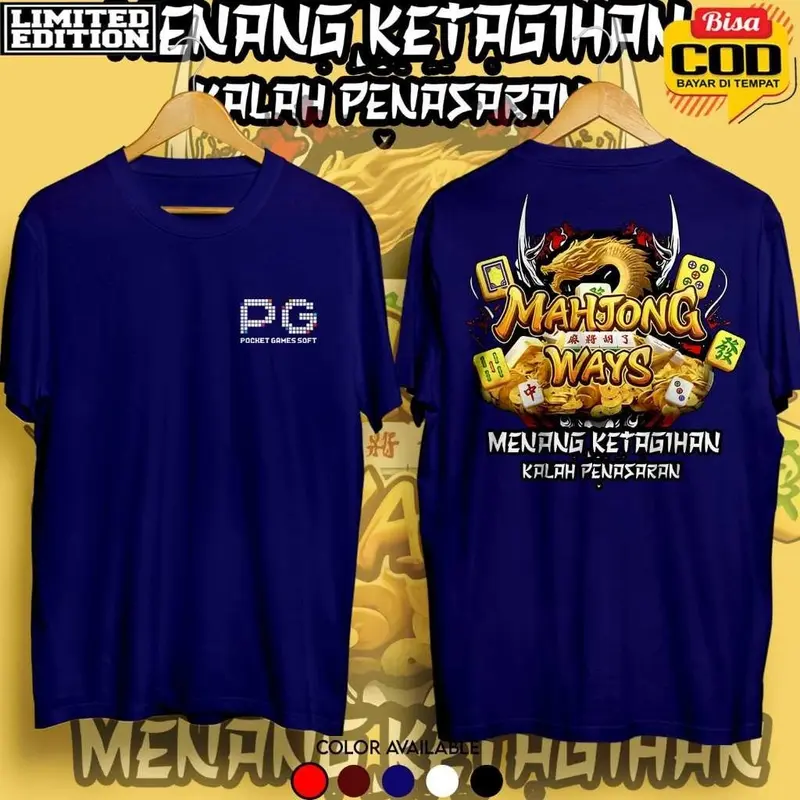 kaos mahjong pg soft terbaru   kaos slot menang ketagihan kalah penasaran  baju kaos distro 3