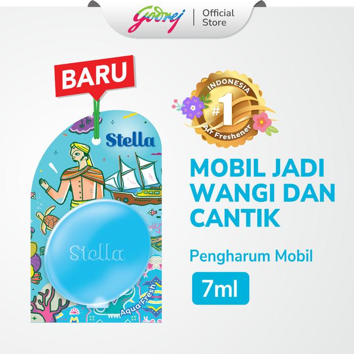 Gambar Stella Daily Freshness Car and Indoor Aqua Fresh dari godrejindonesia Kota Administrasi Jakarta Utara Tokopedia