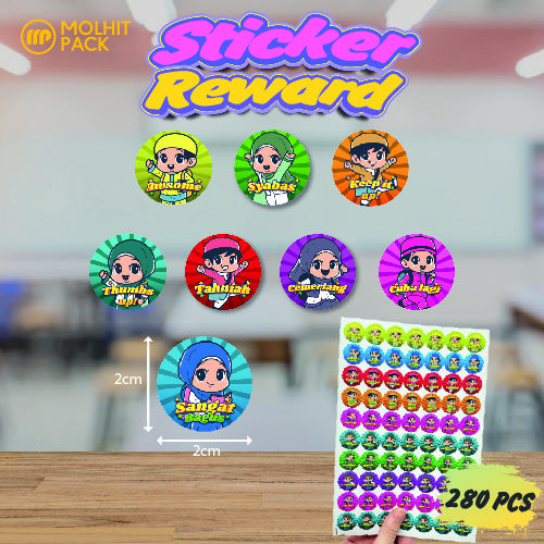 280PCS STICKER REWARD GANJARAN PELAJAR / MURID SEKOLAH / GUR - TikTok ...