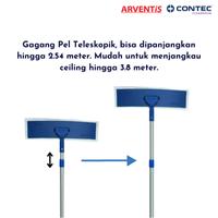 Gambar Contec Premira Mop Gagang Pel Ukuran Medium dari Arventisindonesia Kota Tangerang 3 Tokopedia