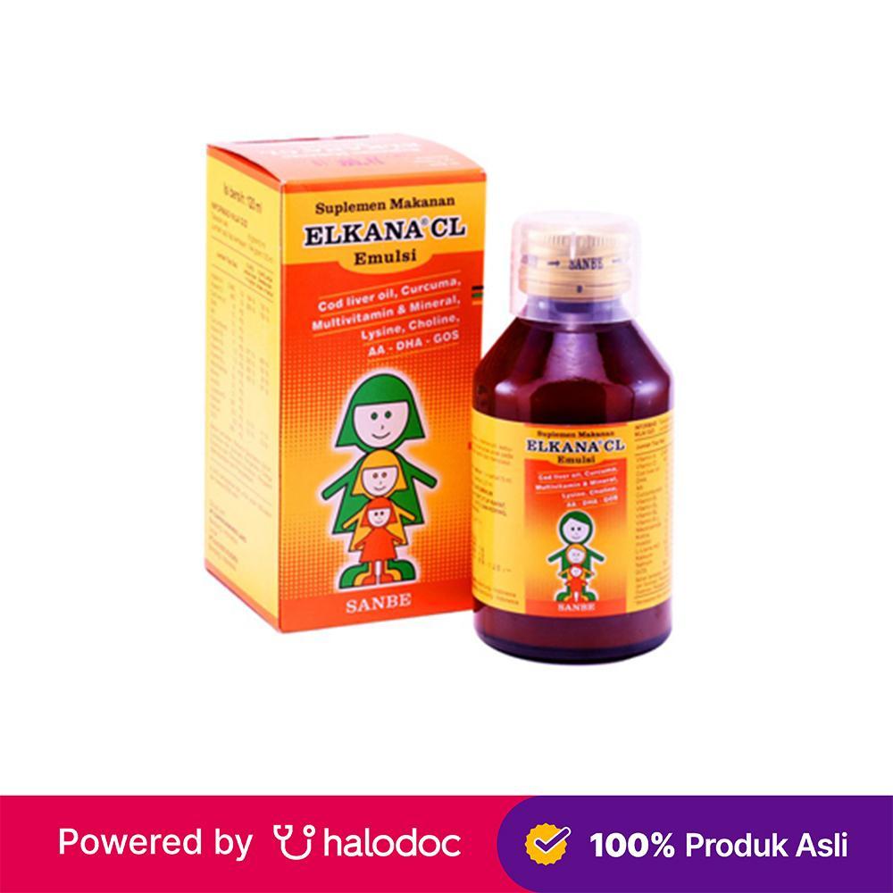 elkana cl emulsi 120 ml botol