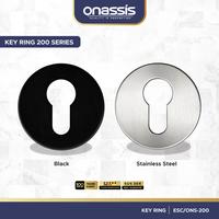 Gambar Onassis Key Ring 200 Plat Penutup Lubang Kunci Pintu Stainless Steel SUS 304 - Stainless Steel dari ONASSIS BELLUCCI OFFICIAL Kota Tangerang 2 Tokopedia