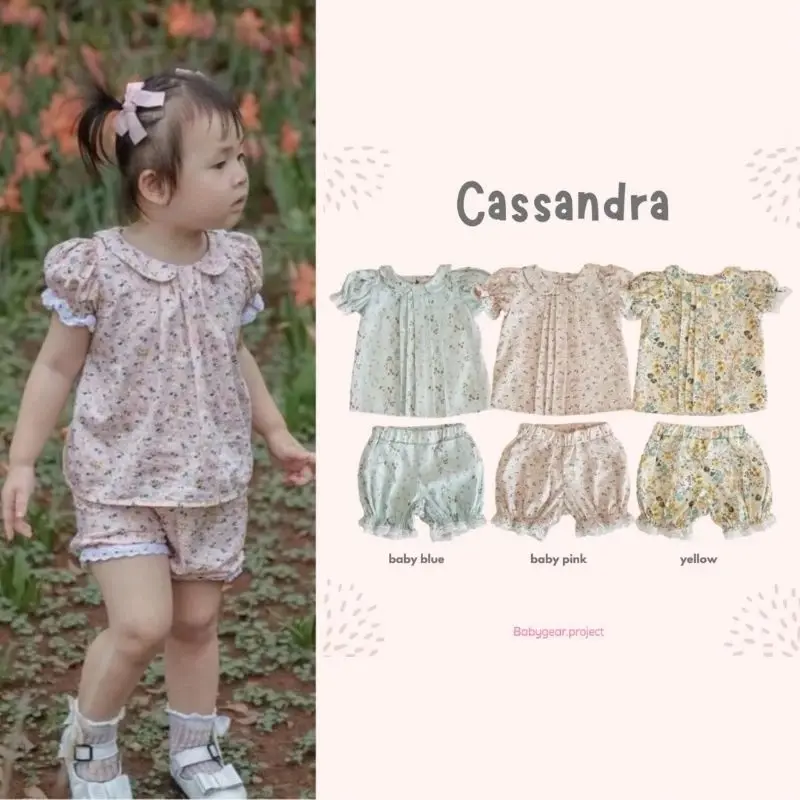 BABYGEAR-PROJECT - Cassandra Set - setelan baju anak perempuan (0-2 tahun)