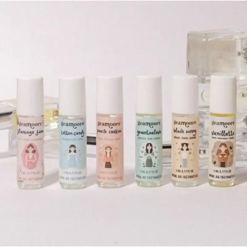 Geamoore Addicted parfum series 5 ml roll bpom murah  Perfume Wangi Lasting 6