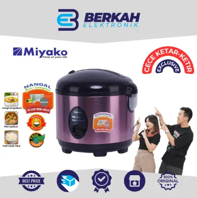 [COD] [ GEBYAR EVENT CECE KETAR KETIR ] RICE COOKER / MAGIC COM MIYAKO MCM-508 SBC / MCM 508 SBC / MCM508 SBC (1,8 LITER) GARANSI RESMI 0