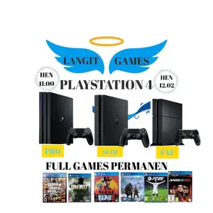 Ps4 Playstation 4 Fat/Slim/Pro Hdd 500GB/ 1TB Full Games + Versi 11/ Versi 12
