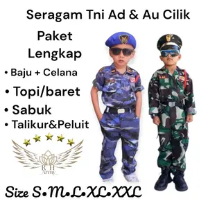 SERAGAM BAJU PROPESI TNI ANAK Fashion
