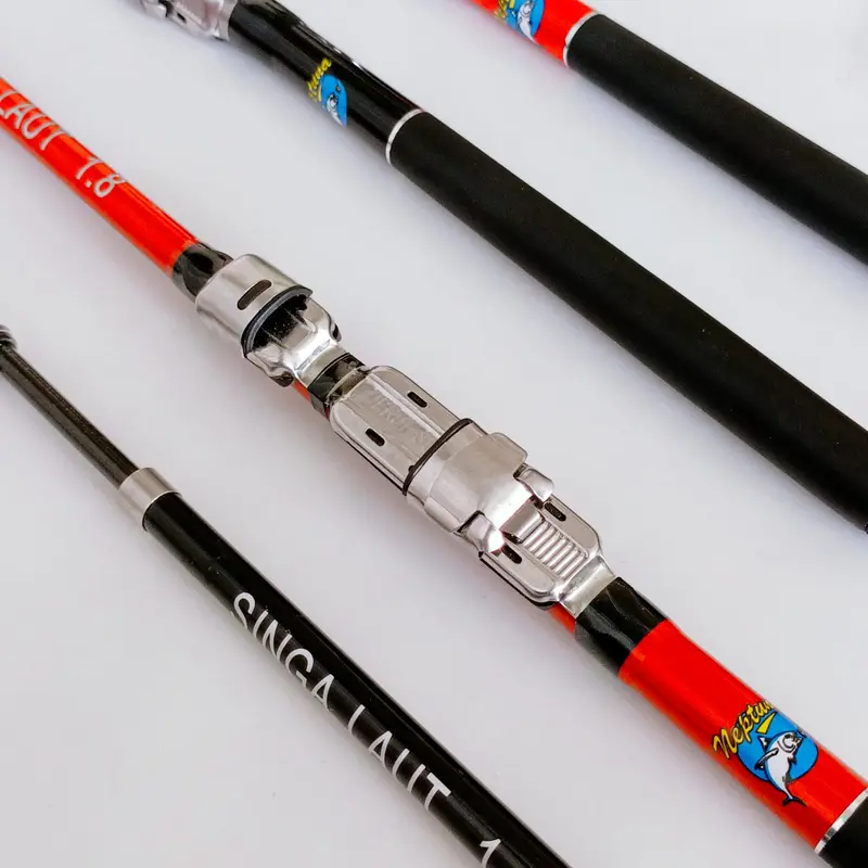 Neptuna Singa Laut 150cm Joran Tegek Kolong Antena Ruas Panjang Bahan Carbon Tangkai Pancing Tegeg Kolongan Dari Karbon Sedikit Kaku Ringan Super Kuat Murah Berkualitas Glory Fishing 3