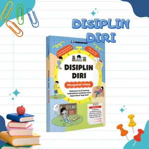 PANDABOOKS Disiplin Diri: Panduan berbentuk buku komik tentang cara menanamkan disiplin pada anak sejak usia dini, mulai dari kebiasaan hingga kesuksesan.