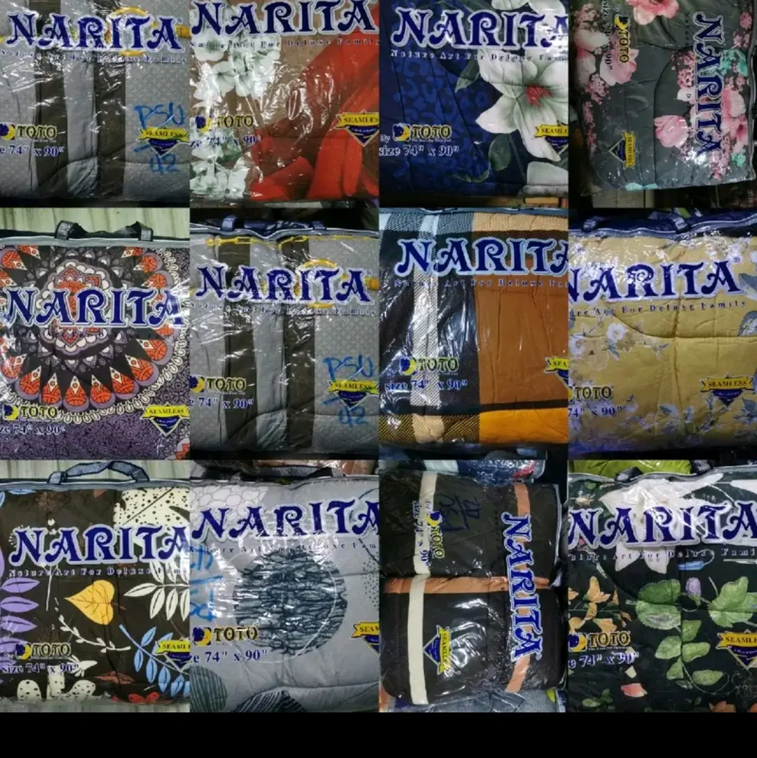 toto Narita saiz king 74x90 cm random design