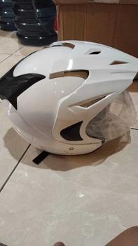 Product Review of PREMIUM HELM INK JP8 DOBEL VISOR SNI ORIGINALNYA FNK Motorcycle from H**a 2