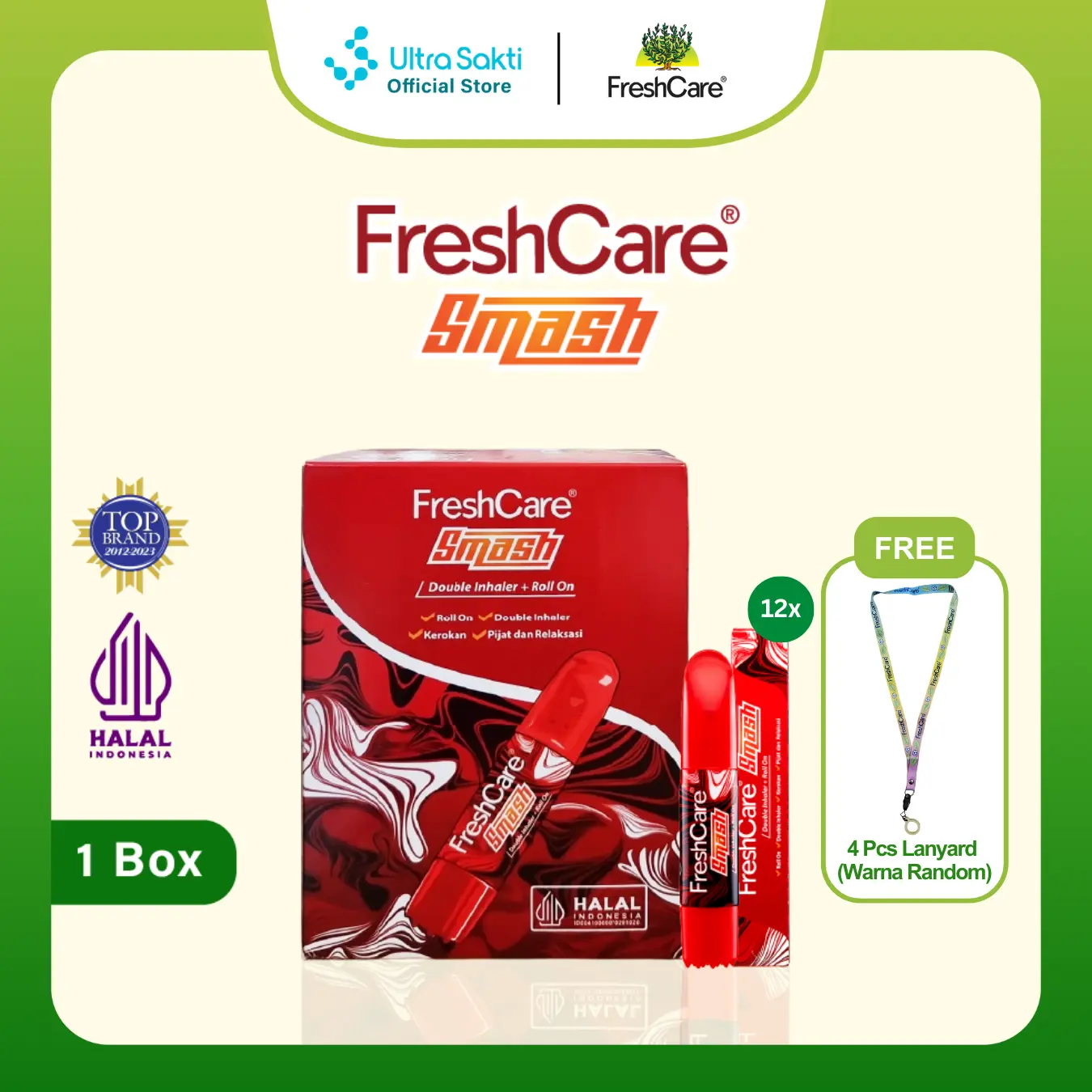 FreshCare Smash 1 Box isi @ 12pcs
