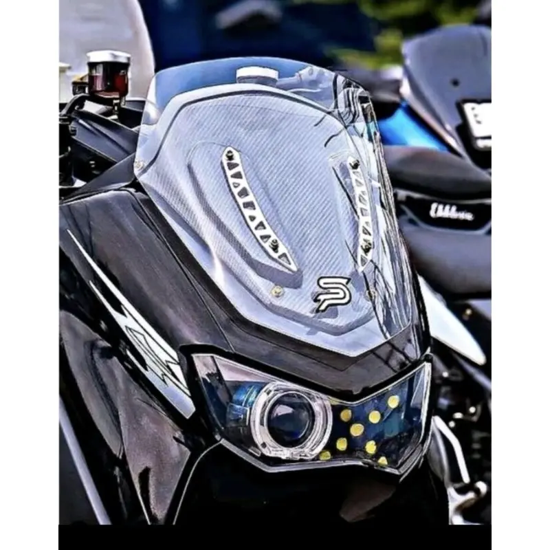 GARNISH VISOR WINDSHIELD NMAX OLD NMAX NEW  YAMAHA NMAX NEW AKRILIK 1 4