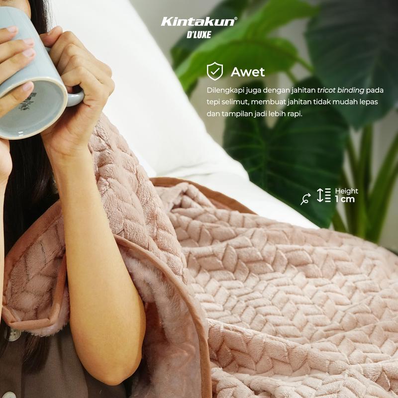 [NEW ARRIVAL] Kintakun Selimut Lembut & Mewah Luxury 160x200cm Colourfull 4