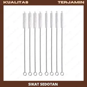 Sikat pembersih sedotan 23cm/sikat sedotan stainless/Sikat sedotan botol susu