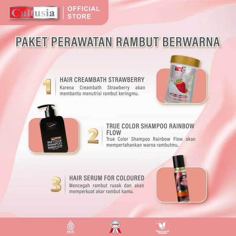 Cultusia Creambath Strawberry 250ml 4