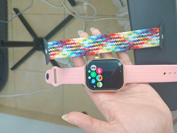 Product Review of AmazeFan Smartwatch S40 pro Jam Tangan Cocok untuk berbagai situasi seperti mode, olahraga, santai, belajar, dan lainnya. Memiliki berbagai fungsi seperti mengukur denyut jantung, menerima dan membuat panggilan, fitness, dan lainnya.【Garansi satu tahun】 from t**. 1
