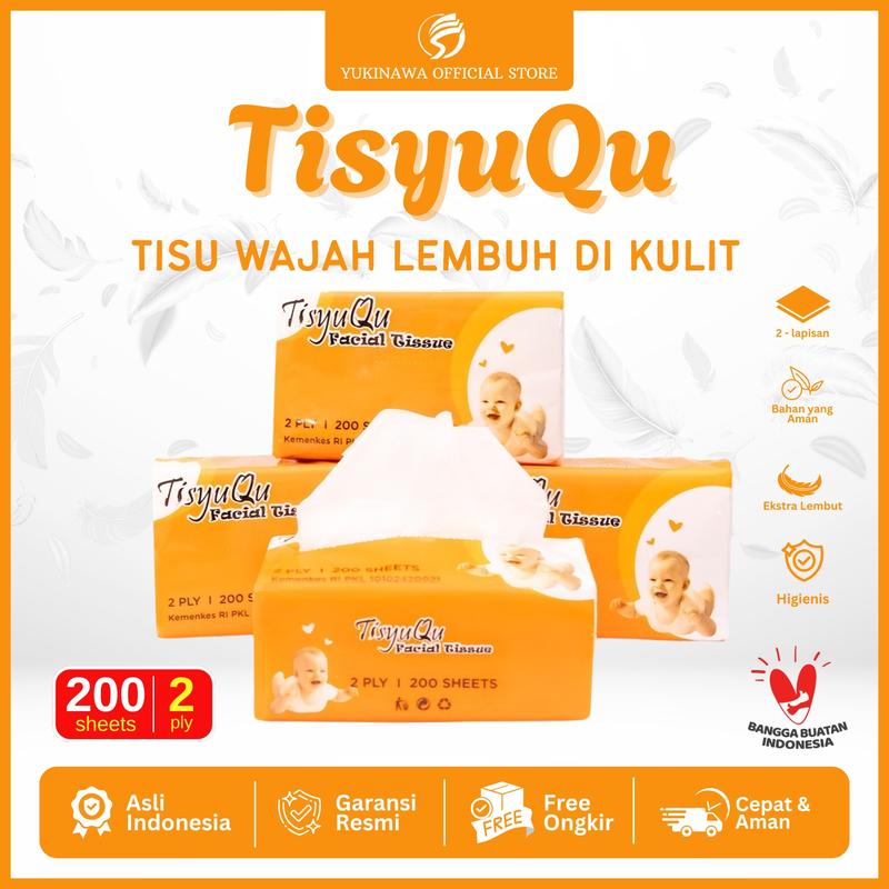 Tisu Photo Tisyuqu Tisu 200 Lembar X6 Pcs - Tissue Serbaguna Berkualitas Premium ...