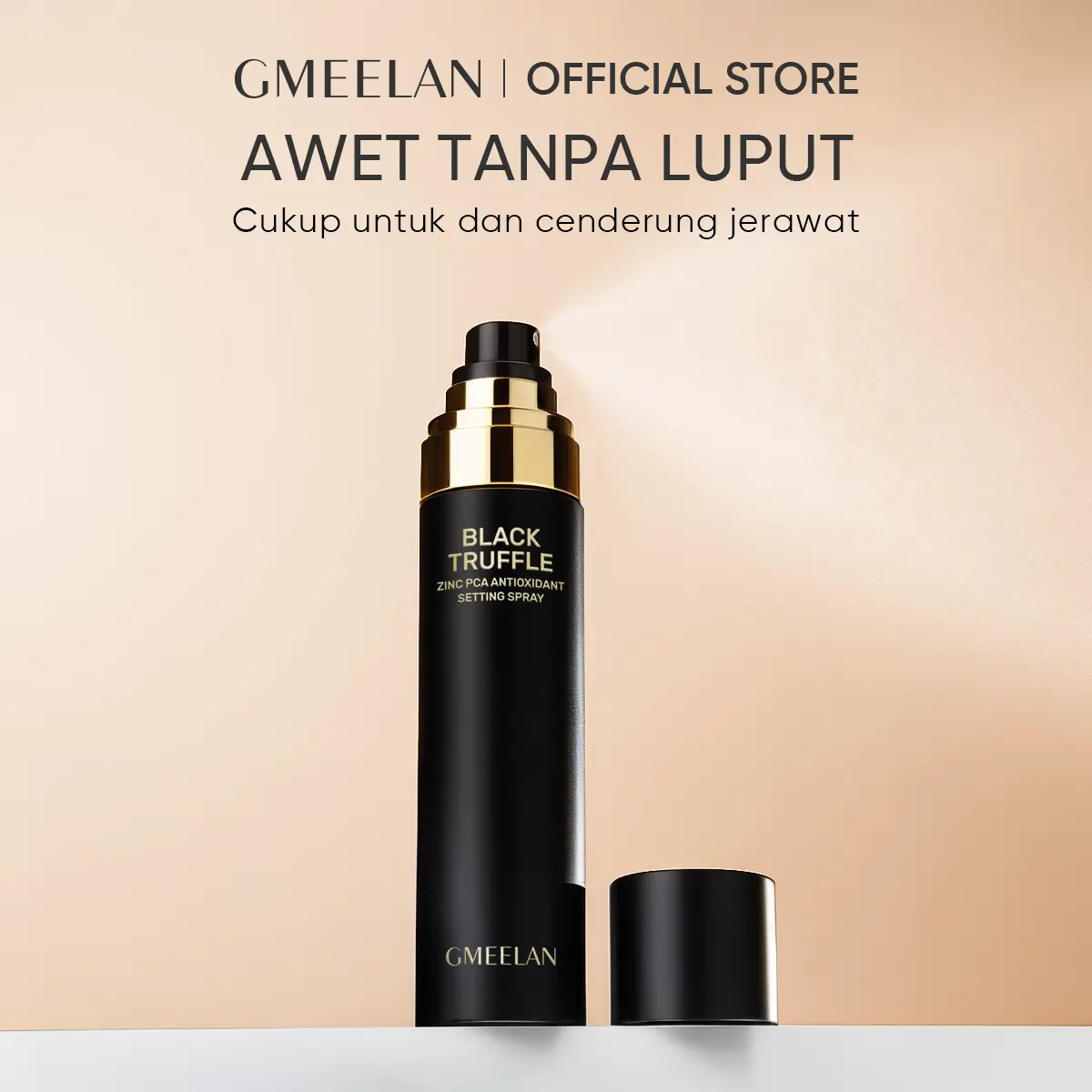 GMEELAN Black Truffle PCA Zinc Antioksidan Makeup Setting Spray 100ml