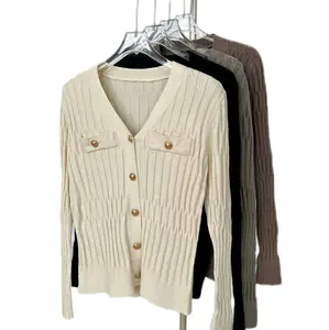 Kardigan PinkDose Buttons Classy Knit Cardigan Kardigan Kancing Rajut Premium