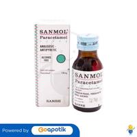 Gambar SANMOL SYRUP ISI 60 ML BOTOL dari Apt K-24 Bintang Farma by GoA Kota Bekasi 2 Tokopedia