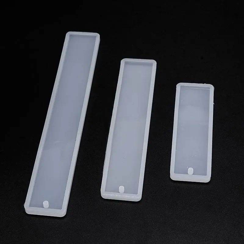 Rectangle Silicone Bookmark Mold DIY Bookmark Mould Epoxy  Making Resin Jewelry DIY Craft Silicone Mold