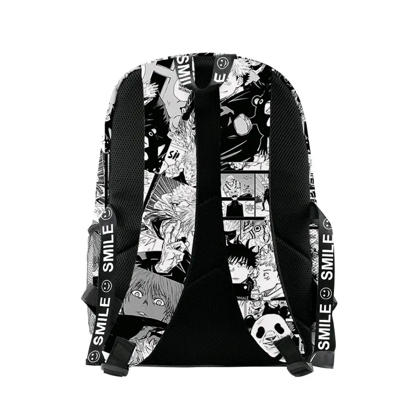 Tas Ransel Anak Laki-laki Tas Sekolah Kartun Jepang Tas Backpack Free Raincover Anti Air Muatan Besar Fashion Kids Tas Punggung Printing keren 4