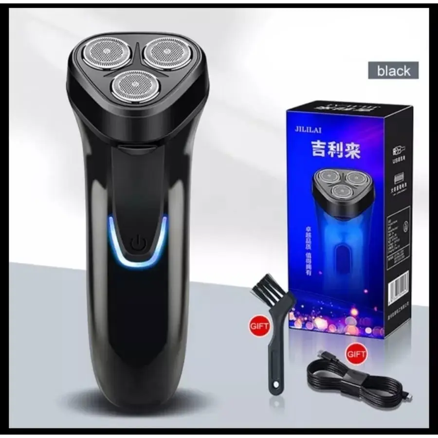 Jililai 3 in 1 Alat Cukur jenggot 3 in 1 Elektrik Shaver