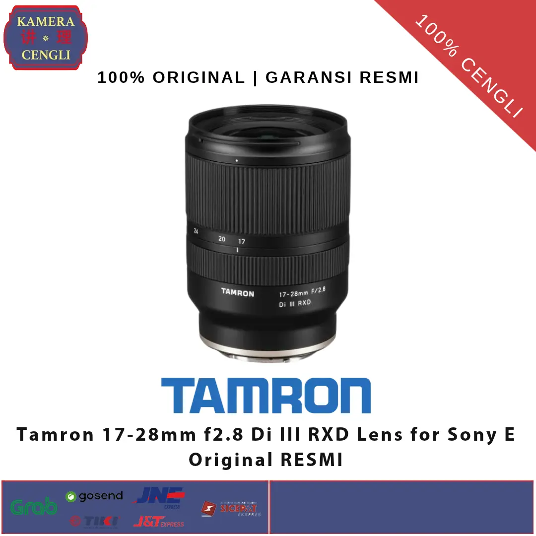 Tamron 17-28mm f2.8 Di III RXD Lens for Sony E Original RESMI