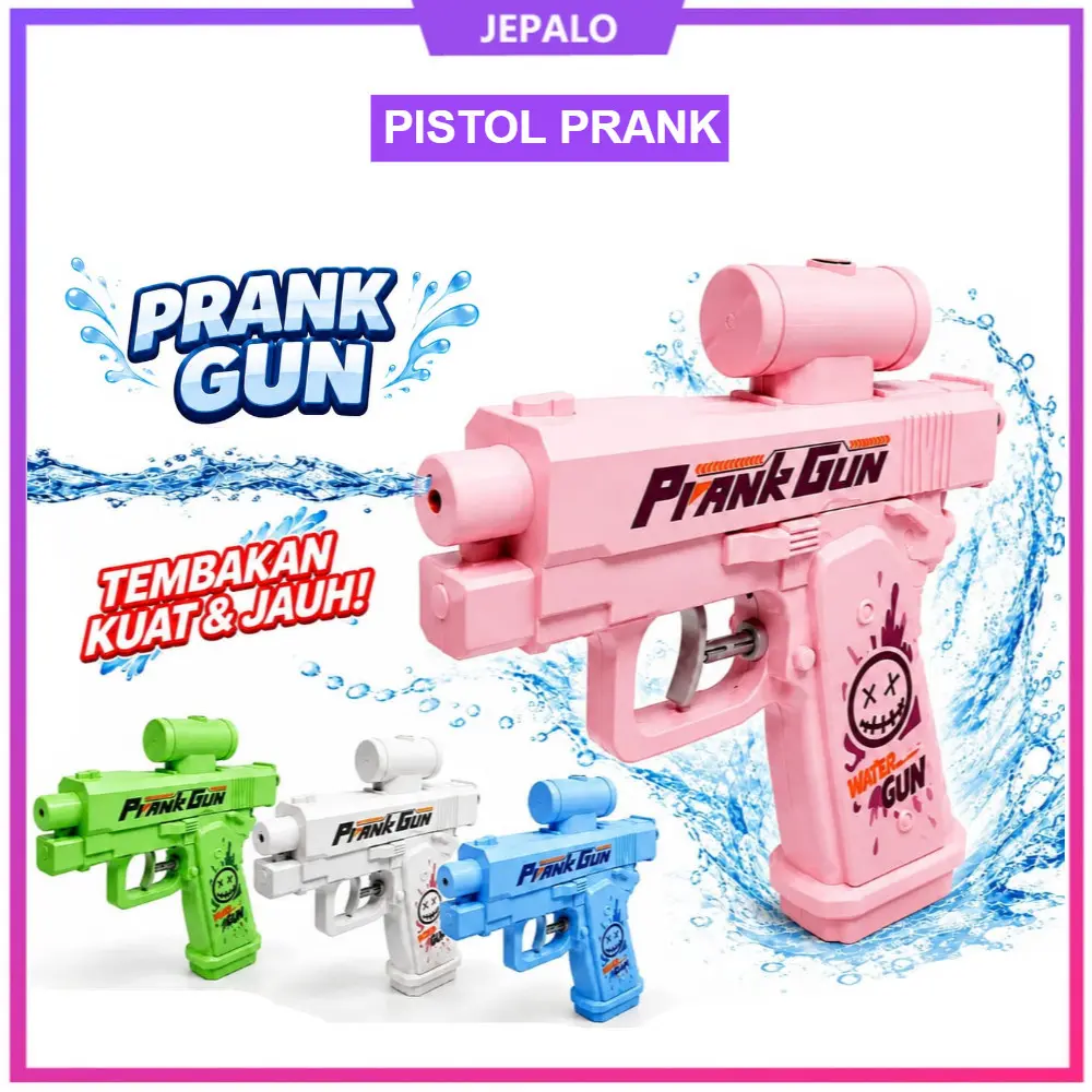 Mainan water gun toy Prank / Tembakan Air / Mainan Prank Air / Mainan Semprot Air 2 Arah / water gun prank / mainan air
