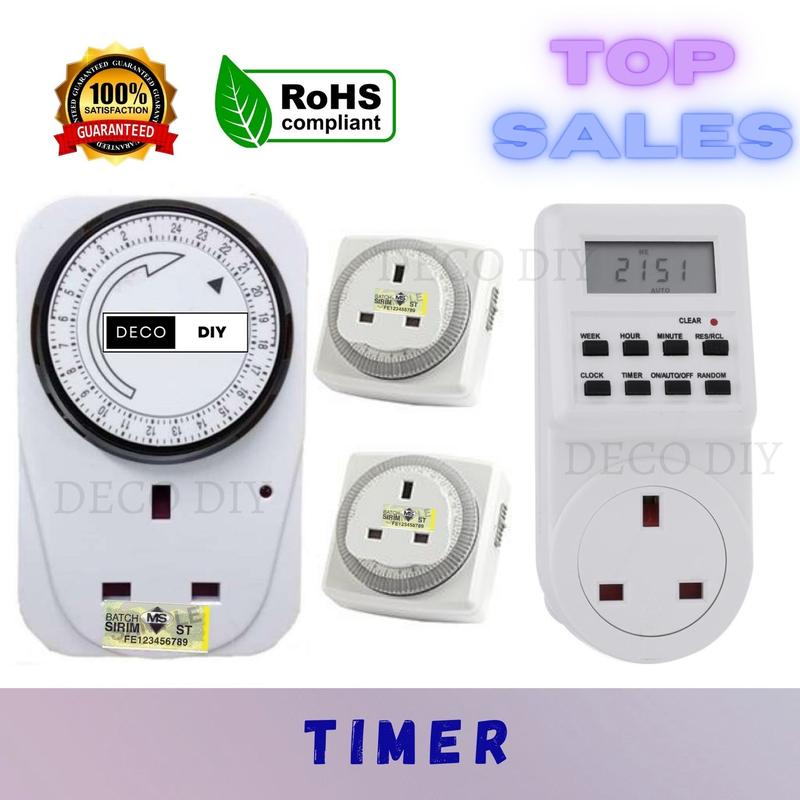 Original Programmer Timer Plug In Timer Digital Timer 24hour - TikTok ...