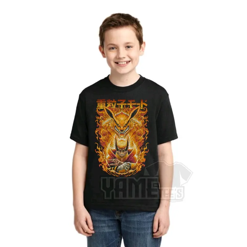 kaos anak 1-12 tahun karakter anime Naruto-Baryon mode 1 bahan lembut katun combed 28s Distro Baju Fashion Sd 1
