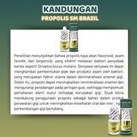 Gambar PROPOLIS SM Herbal Tetes Sakit Gigi Berlubang Gusi Bengkak Anak Dewasa Isi 6ml dari Adhitama.Herbal Kota Administrasi Jakarta Barat 4 Tokopedia