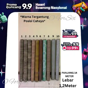 (ROLL 14 M) KARPET PLASTIK/PERLAK LANTAI /MEJA/ KARPET LANTAI PLASTIK LEBAR 1,2 METER(NEW1)