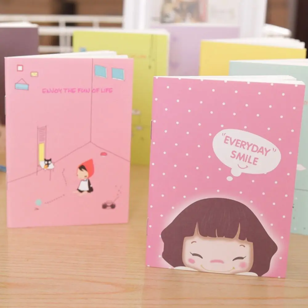 Creative Mini Cartoon Mini Notepad Paper Cute Cute Notebook Soft Creative Pocket Kids