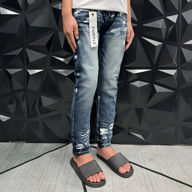 Quần jean Purple xanh sơn viền nam nữ hot new 4 cúc DOANH XÙ JEAN VN