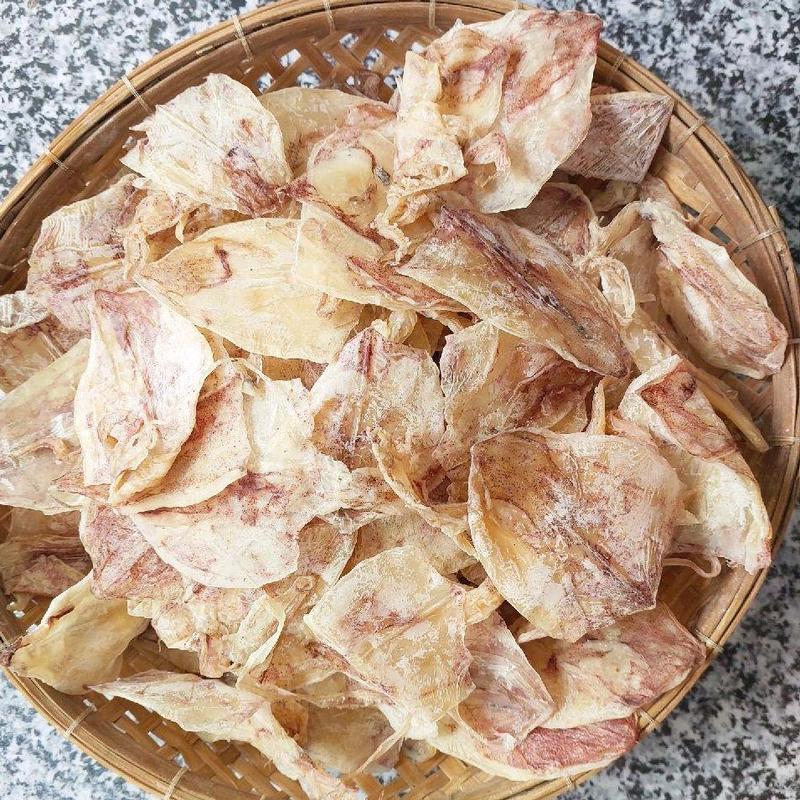 Khô mực đồng tiền - Mực Sông Đốc Cà Mau - Dùng nấu mì nấu súp nấu hủ tiếu rim me chiên giòn ngon - Food