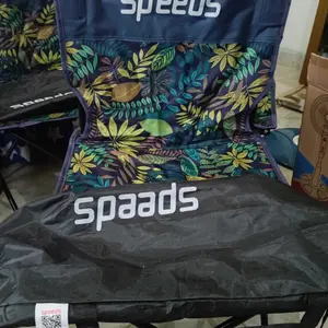 Speeds Kursi Lipat Outdoor Kursi Lipat Camping Portable Kuat Serbaguna Bahan Oxford Polyester Furnitur Berkemah Camping Furniture Indonesia 031-14 Biru