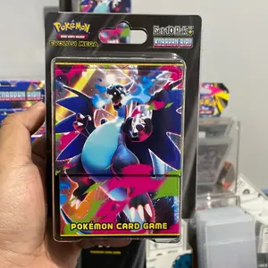Pokémon Set Kolektor Kobaran Biru Evolusi Mega 10 Pak Card Game Edisi Terbaru