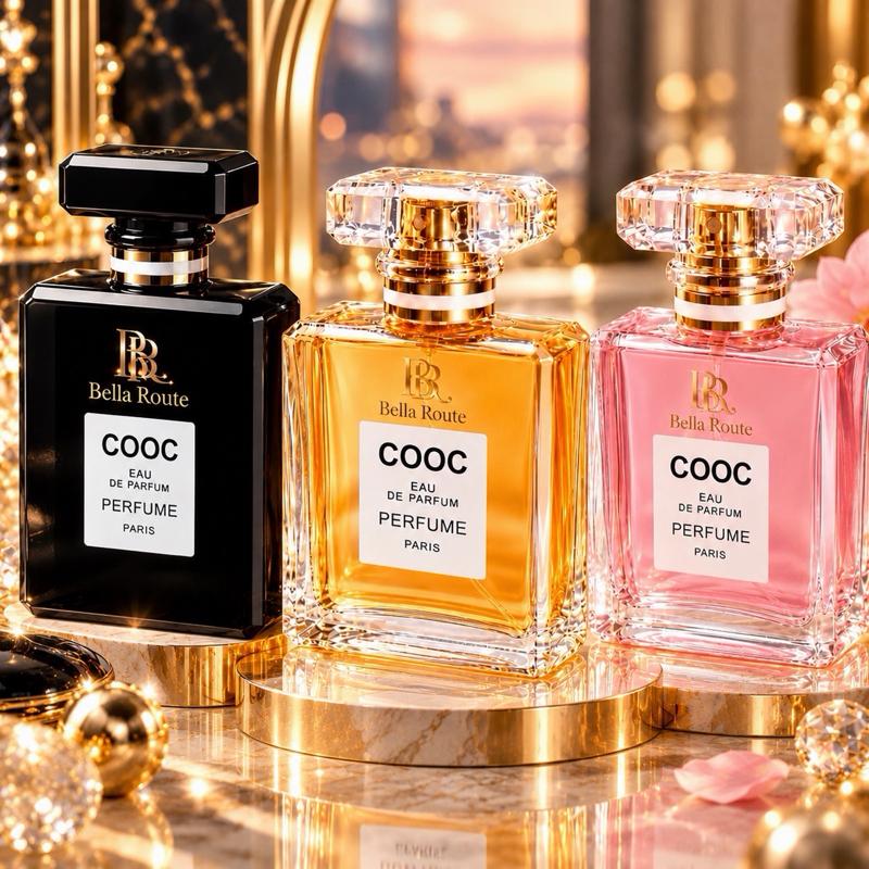 M50-01 **DEAL TẶNG 1k^* Nước hoa Nữ Paris Perfume 3 màu 3 Phong cách 50ml  - Golden Paris Vàng ngọt ngào sang trọng / Pink Paris Hồng ngọt ngào dễ thương / Black Paris Đen sang trọng thượng lưu