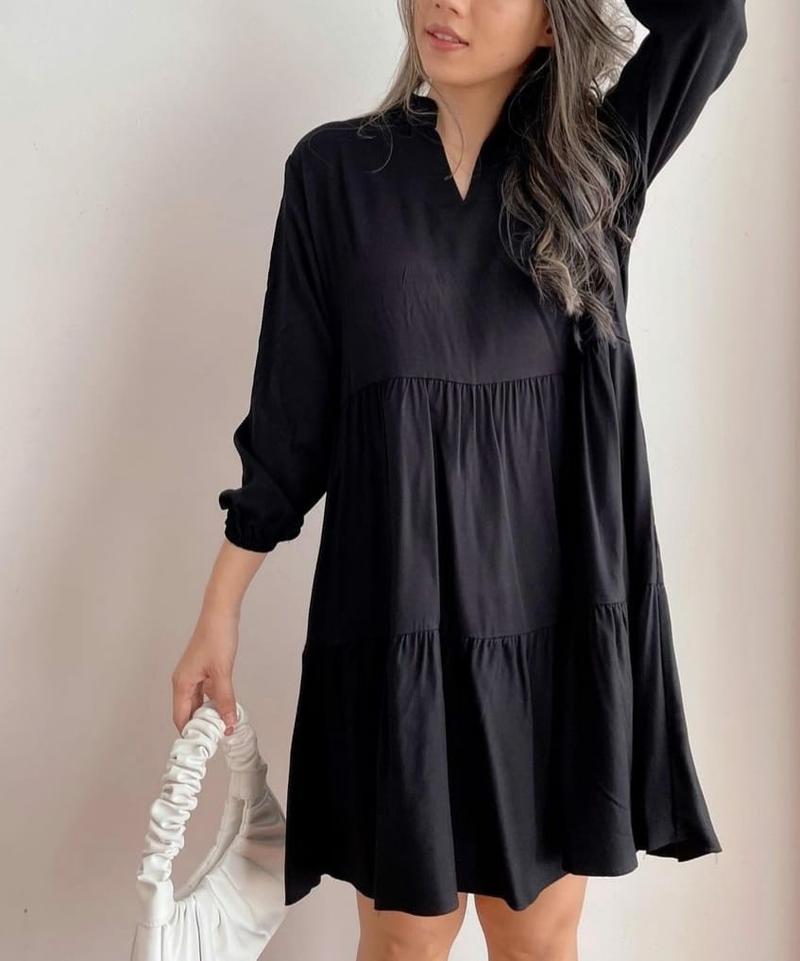 Product Introduction of ZRS Dress Bianca Ld 106 cm P 86 cm B 186 gr Mosscrepe Viscose #4109 14