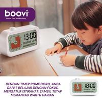 Gambar BOOVI JD015 Jam Digital LED Pomodoro Knob Timer Kalender Hari Alarm Multifungsi dari Boovi Official Kota Administrasi Jakarta Barat 4 Tokopedia