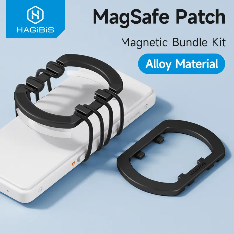 Hagibis Magnetic Adapter Ring Magnet Sticker Compatible with Magsafe Accessories Bundle Kit for Power Bank SSD Enclosure DAC Amp