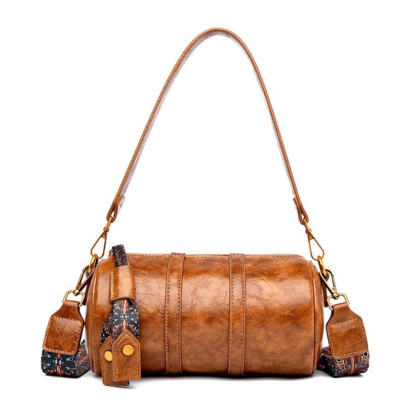 Tas Wanita Retro Baru 2025 Tas Bahu Serbaguna Desain Ceruk Kelas Atas Tas Silinder Mewah Ringan Multifungsi untuk Berbagai Kegunaan Tas Wanita Retro Baru 2025 Tas Bahu Serbaguna Desain Ceruk Kelas Atas Tas Silinder Mewah Ringan Multifungsi untuk Berbagai Kegunaan