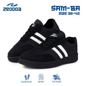 Zeodda Sam-Ba Sepatu Sneakers Wanita Fashion Korea Casual Sporty Shoes Trendy Comfy Insole Quality Free Ongkir 1101