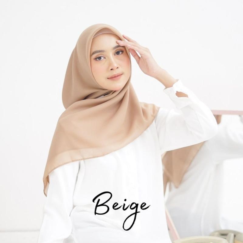 BELLASQUARE - HIJAB SEGIEMPAT - KERUDUNG BELLA SQUARE - HIJAB PERSEGI - 60 WARNA PILIHAN Muslim 4