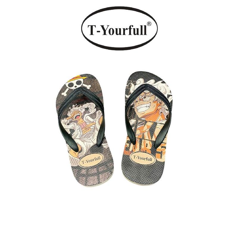  T-Yourfull Dép Nam Anime Lufy Cao Su Thái Đế Bằng Đồng Nhung Chống Trơn Trượt Phù Hợp Kẹp Xỏ Ngón Lê Nam Độc Đáo & Chất Lượng 